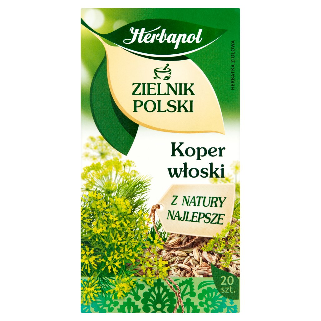 Herbapol Zielnik Polski Herbatka Ziołowa Koper Włoski 40 G 20 X 2 G Mainbox 7901