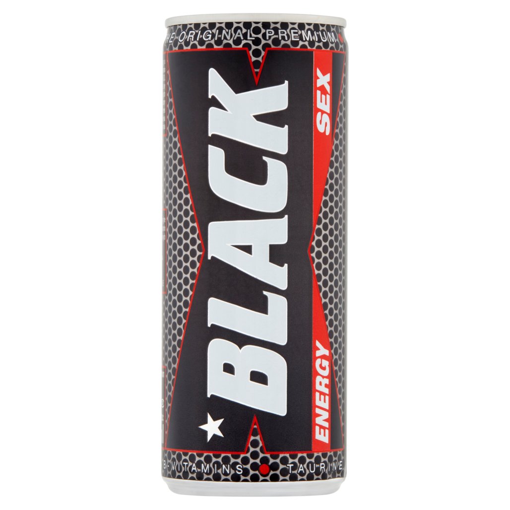 Black Sex Energy Gazowany Napój Energetyzujący 250 Ml Mainbox