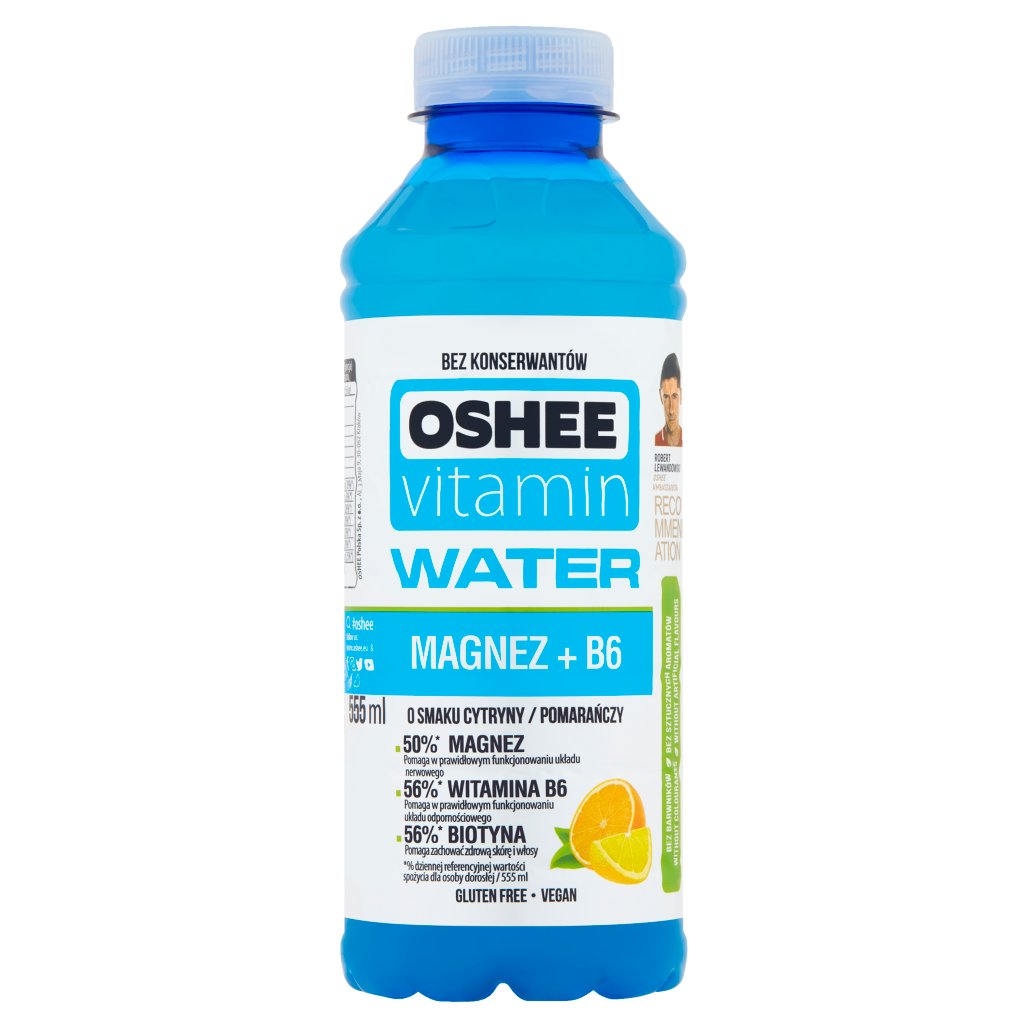 Oshee Vitamin Water Napój Niegazowany O Smaku Cytryny-pomarańczy 555 Ml ...